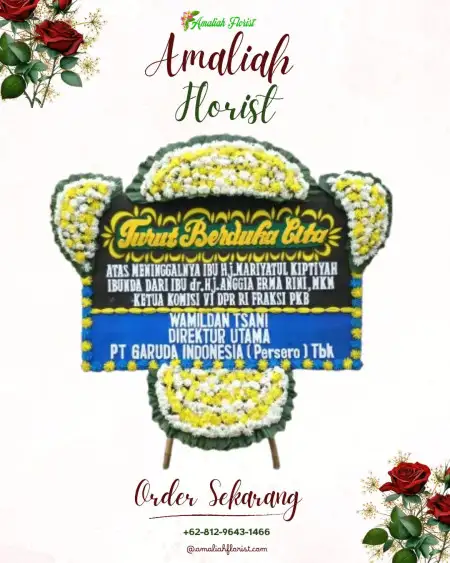Papan Bunga Duka Degan